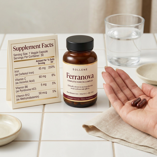 Ferranova Supplement Facts